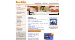 Desktop Screenshot of greek-hotels.com